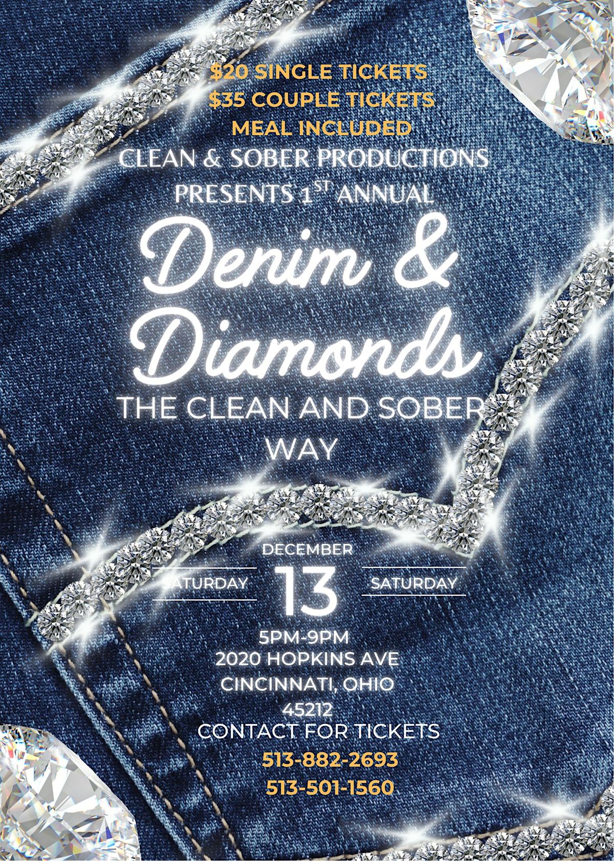 Denim & Diamonds Blue Jean Bash