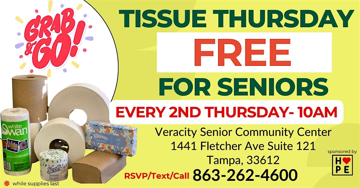 TISSUE THURSDAY FOR SENIORS