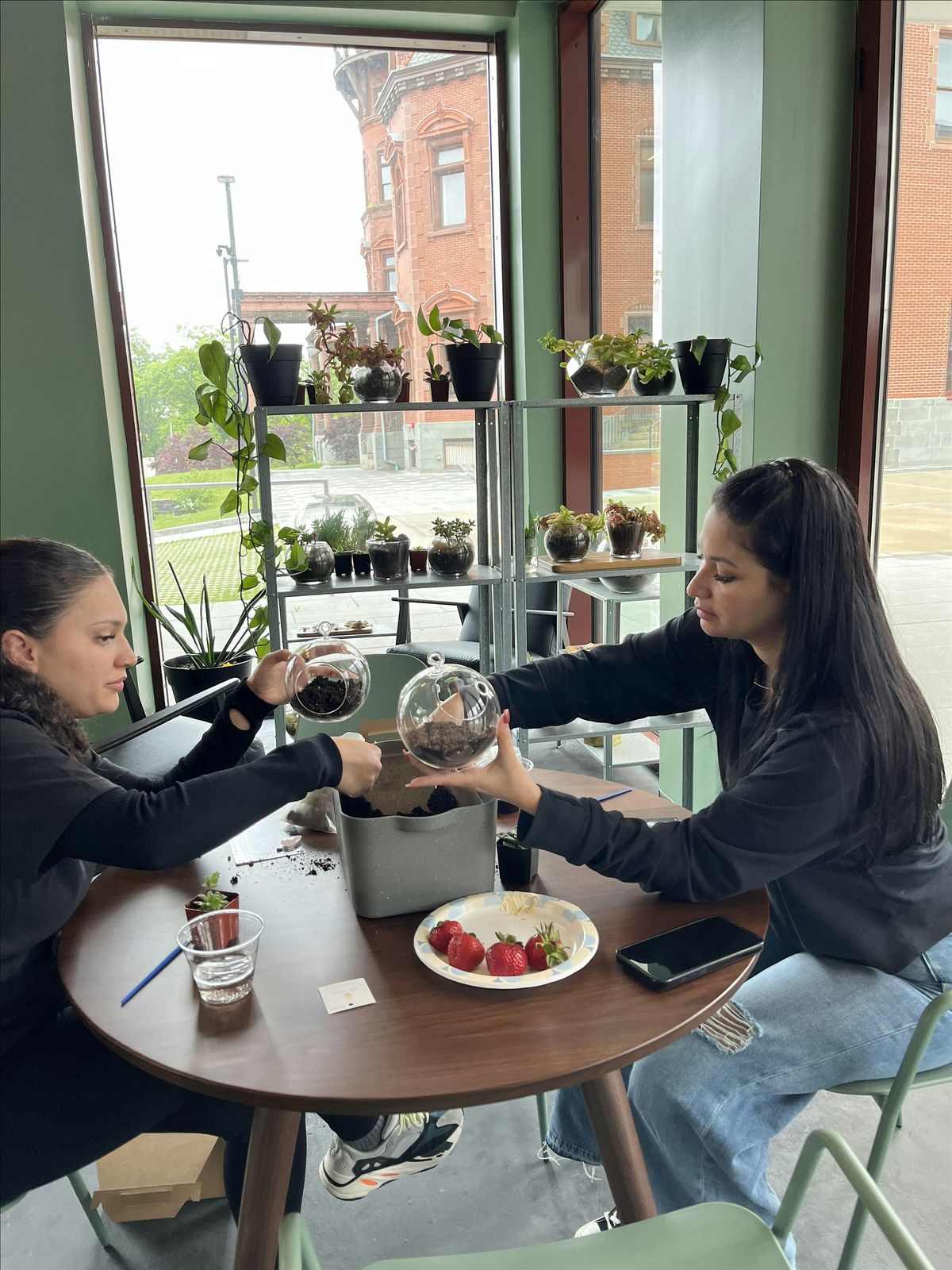 Sunday Sips & Succulents - Terrarium Workshop
