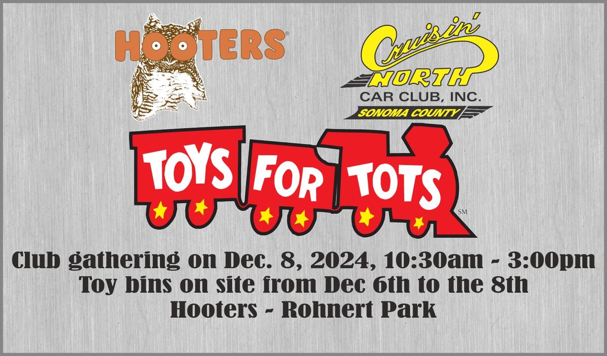 Toys for Tots at Cruisin' Hooters by Cruisin' North Car Club