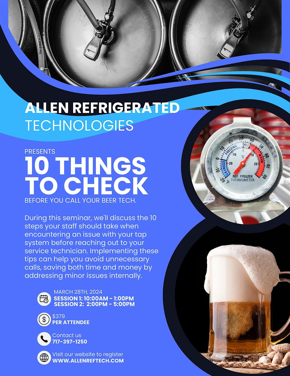 10 Things to check before you call your beer tech!