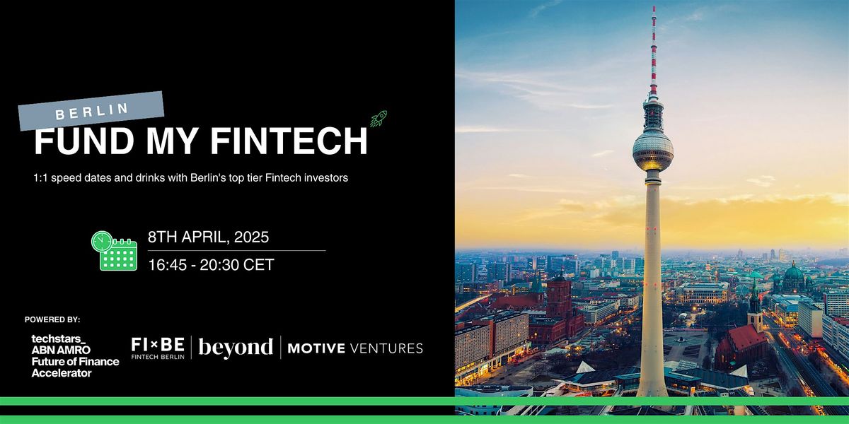 Fund my Fintech Berlin '25