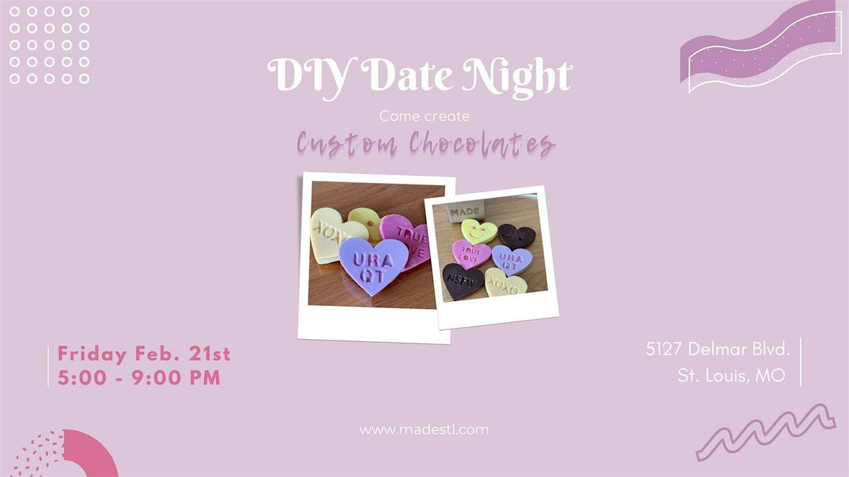 DIY Date Night - Create Custom Chocolates at MADE Makerspace