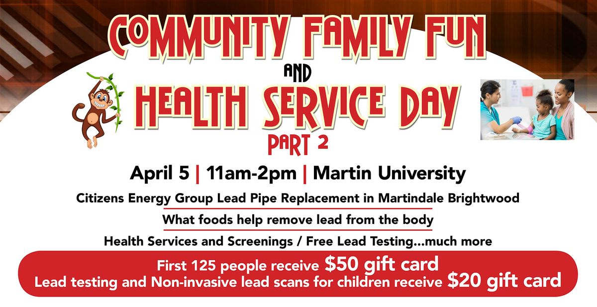 Community Family Fun & Health Service Day Part 2