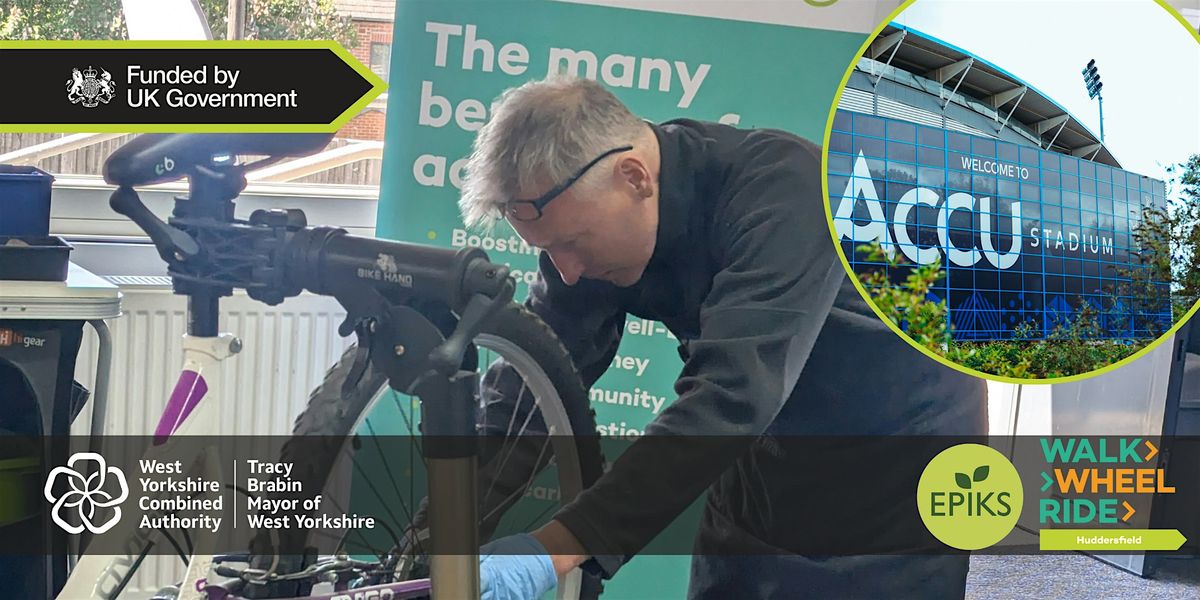 Dr Bike Maintenance Session HUDDERSFIELD TOWN AFC