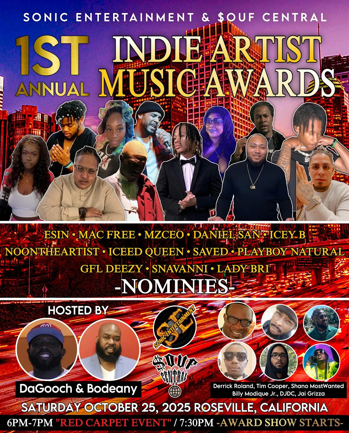 1st Annual Indie Artist Award Show