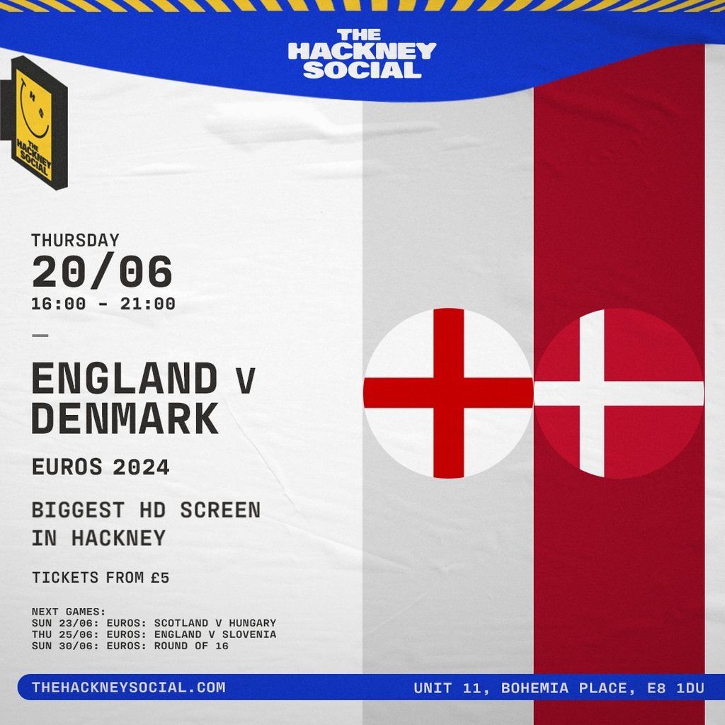 Live Football: England vs Denmark (EUROS)