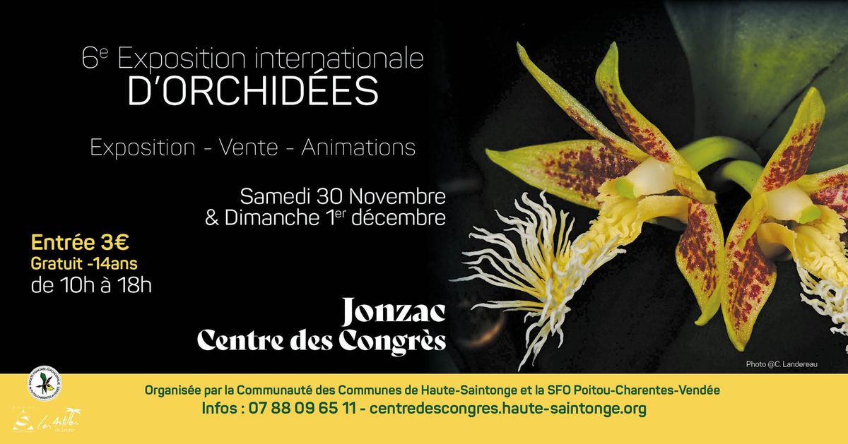 Exposition internationale d'orchid\u00e9es 2024