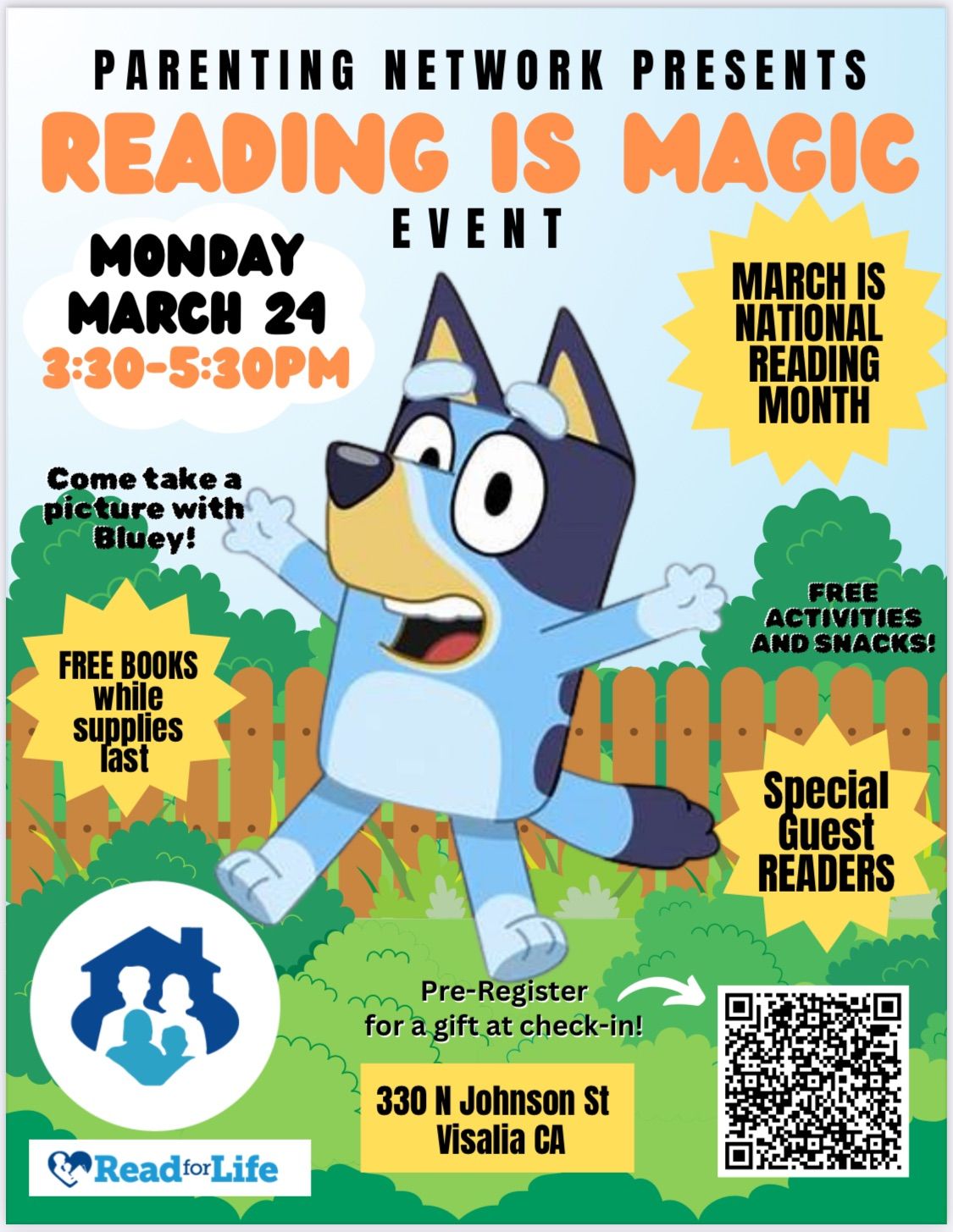 Reading is Magic Event