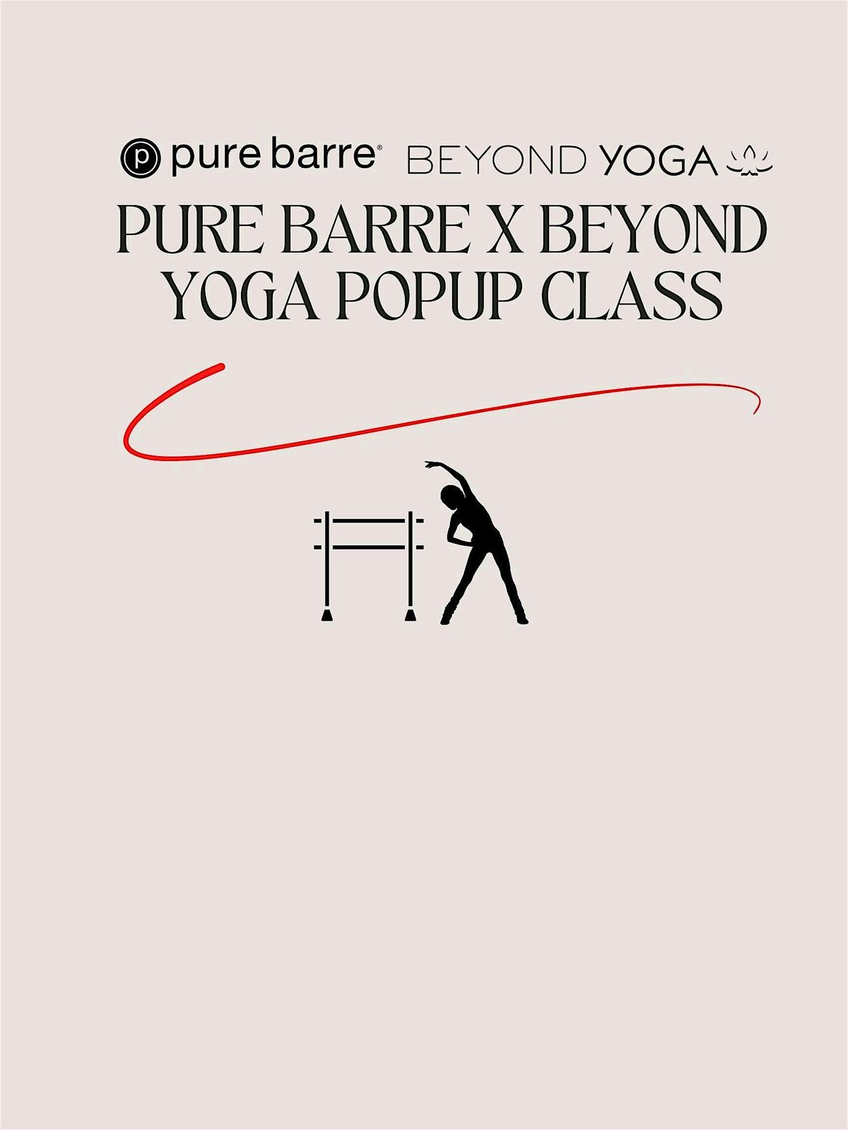 Pure Barre x Beyond Yoga Popup Class