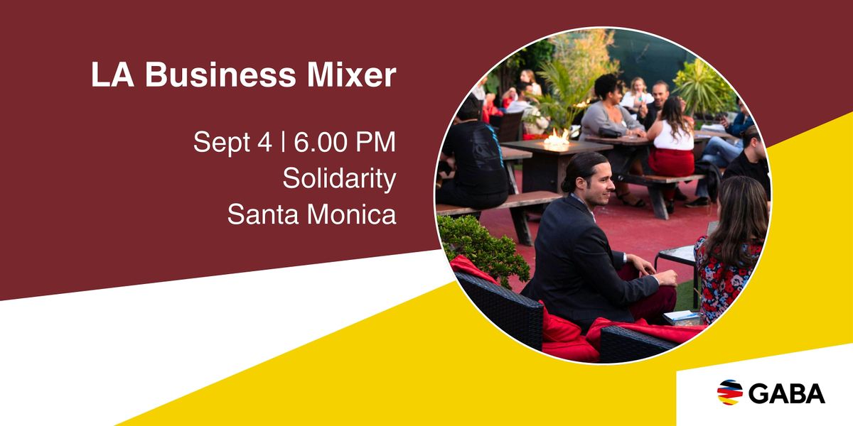 LA Business Mixer at Solidarity