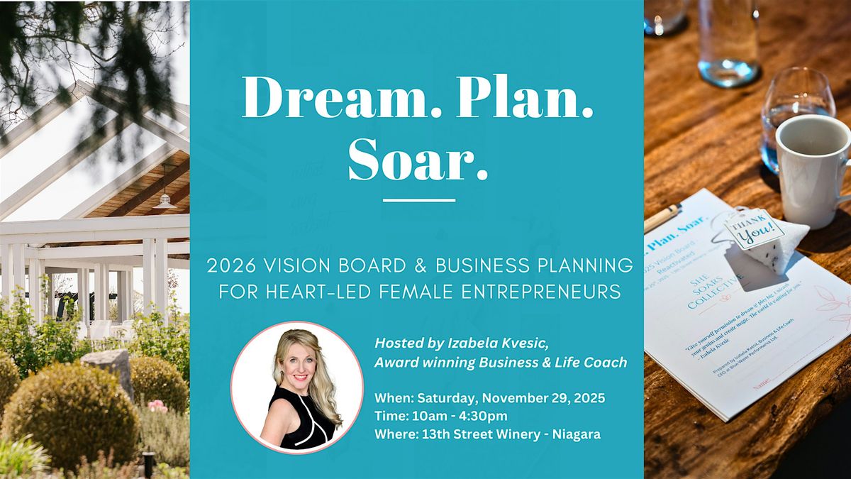 2026 Vision & Business Planning Workshop for Female Entrepreneurs.