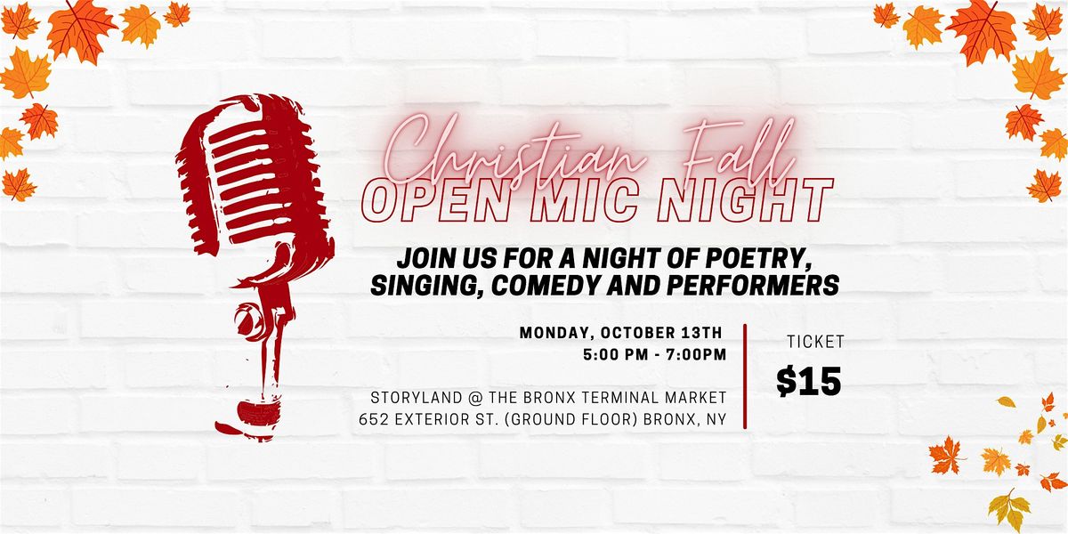 Christian Couple's Open Mic