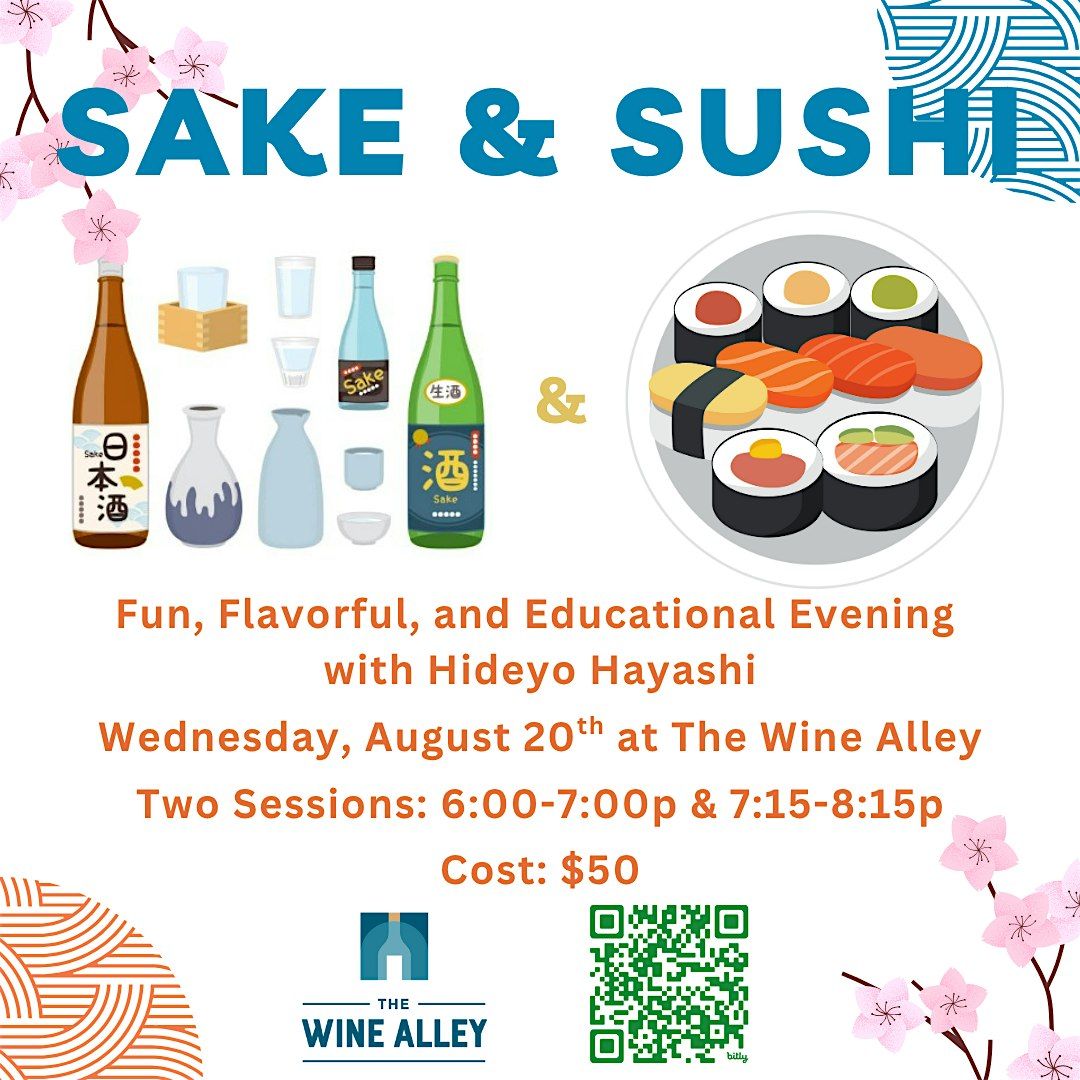 Sake & Sushi Night at The Wine Alley  - Session 2