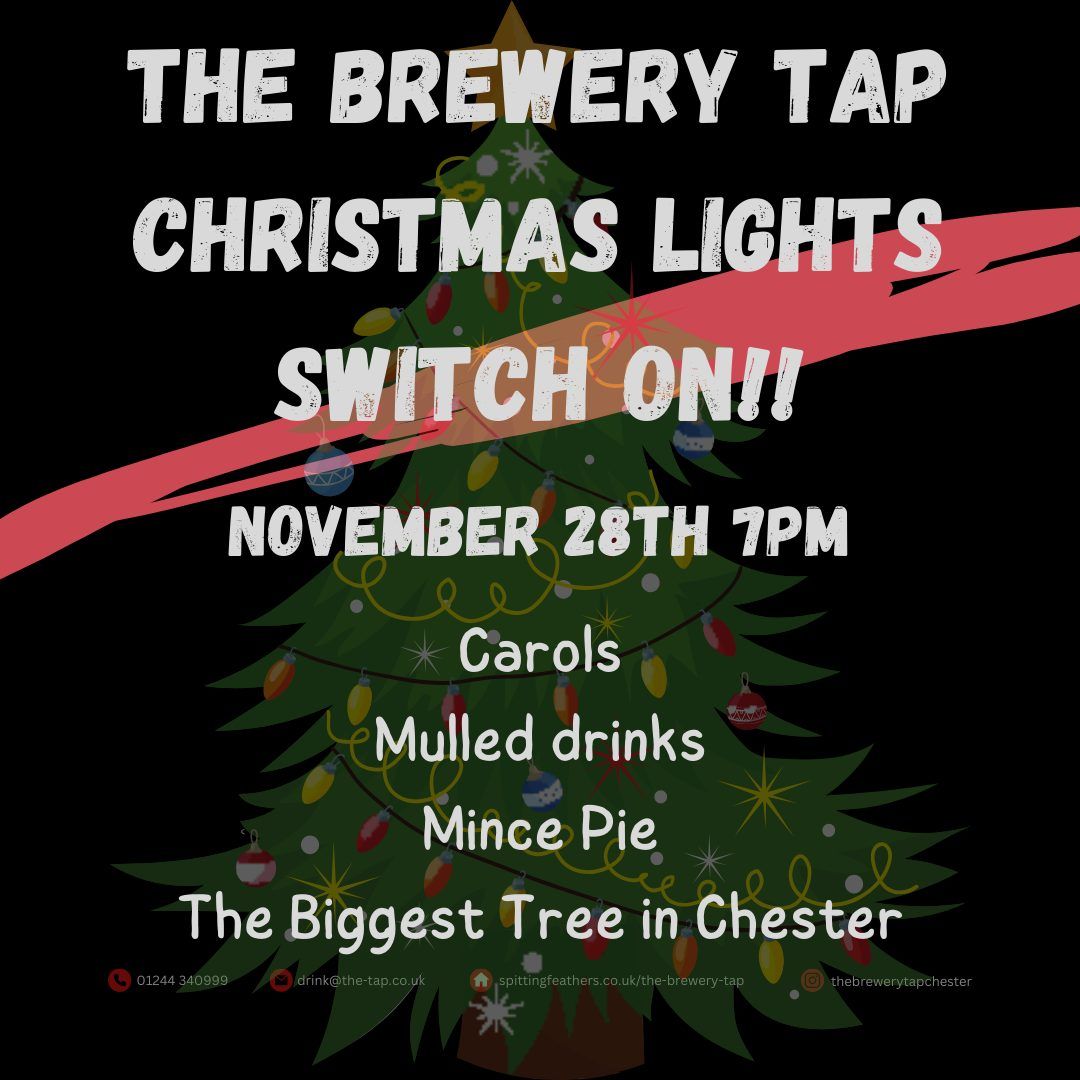 Brewery Tap Christmas Light Switch On