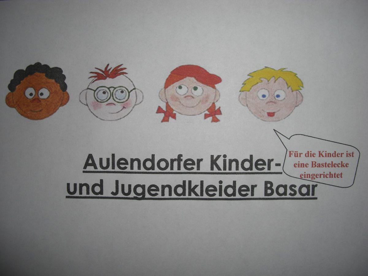 Kinder- & Jugendkleiderbasar Aulendorf