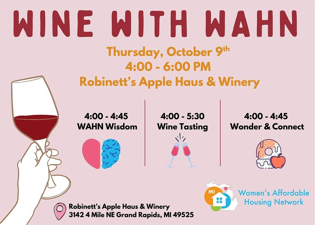 Wine with WAHN - Grand Rapids