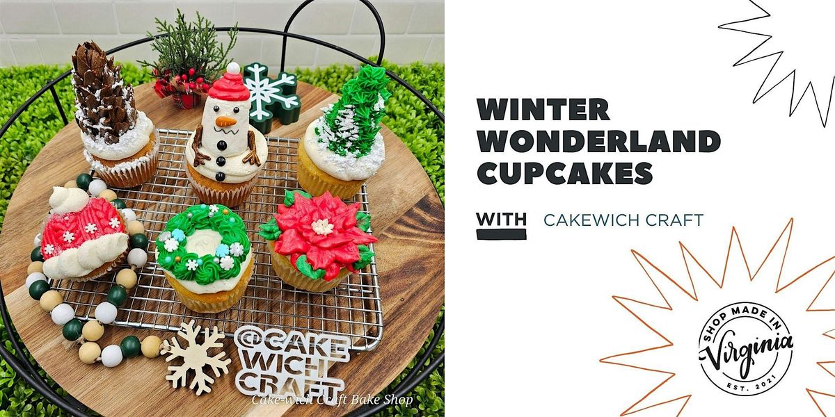 Winter Wonderland Cupcake Class