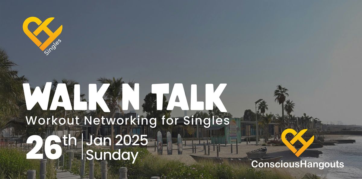 Walk n Talk: The First Ever Workout Networking Event for Singles