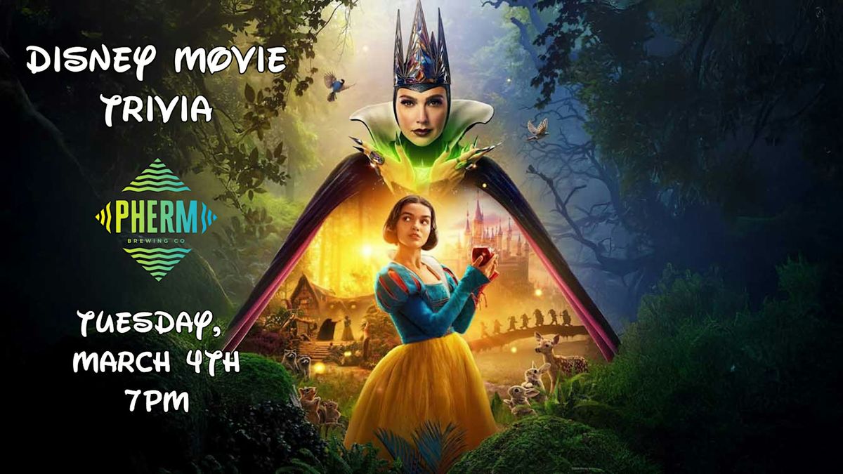 Disney Movie Trivia at Pherm Brewing Company