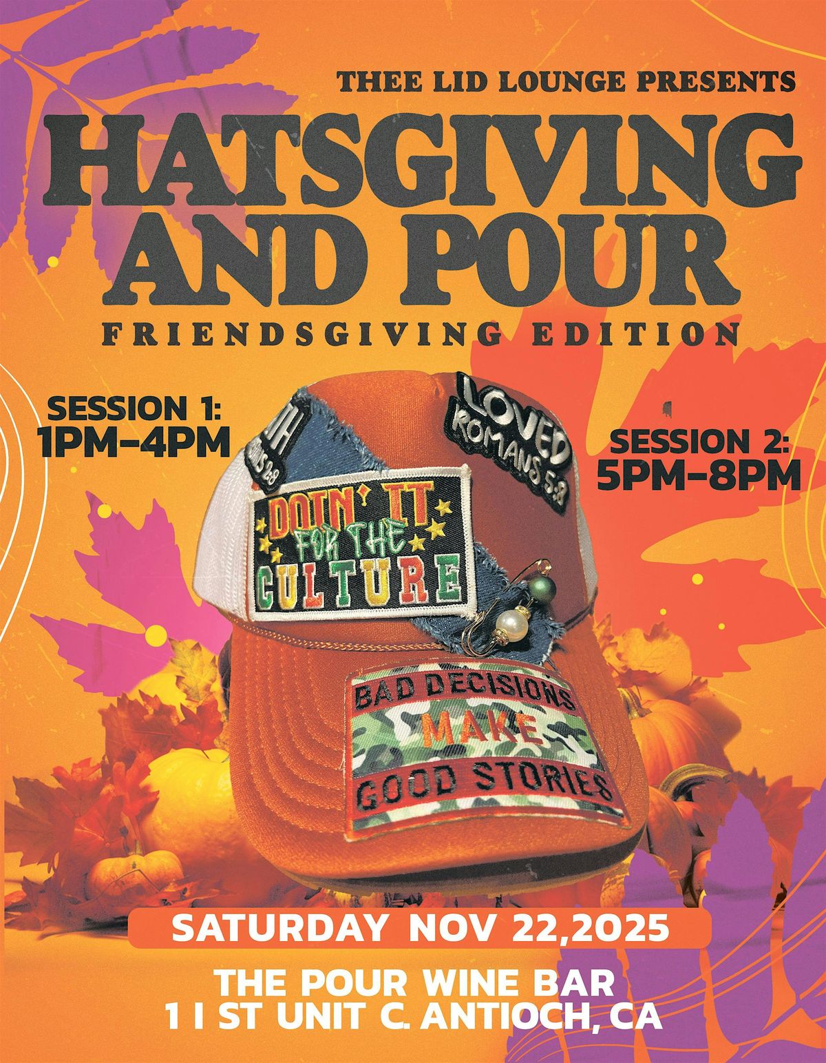 Hatsgiving and Pour: Friendsgiving Edition