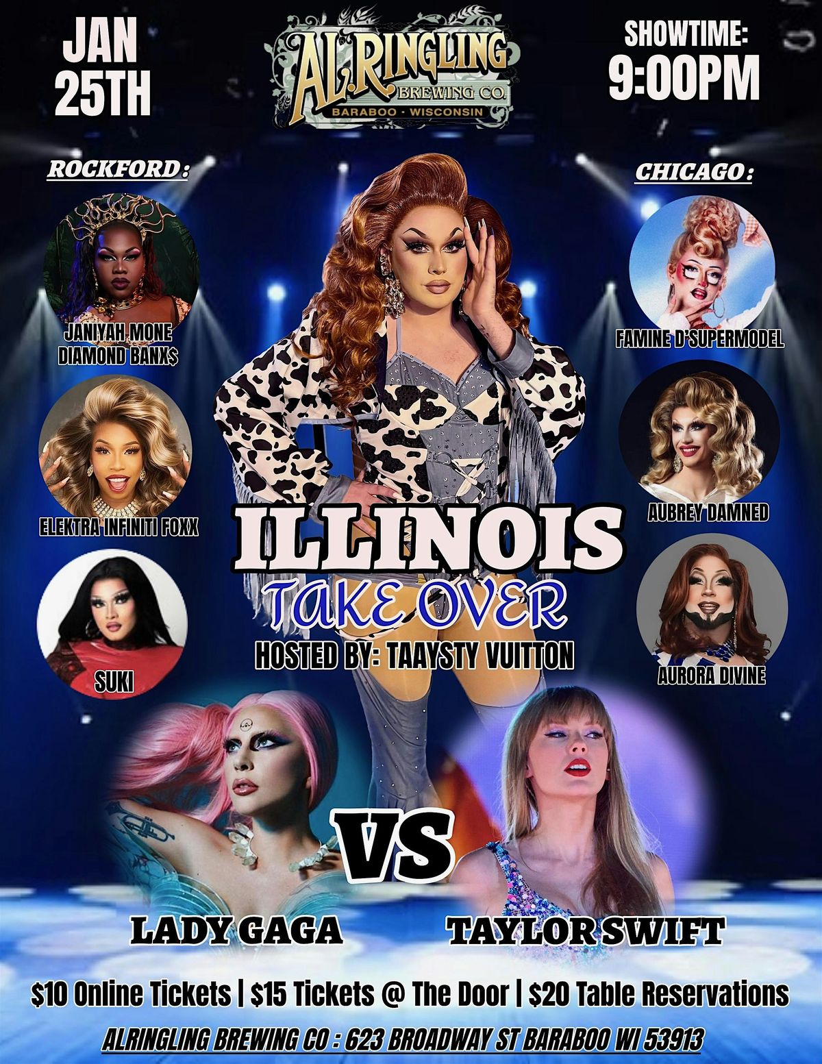 Illinois Takeover!  Hosted By: Taaysty Vuitton