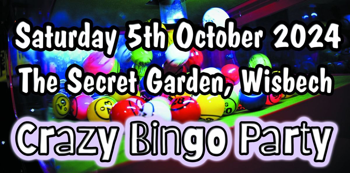 Crazy Bingo Party - 5th October 2024