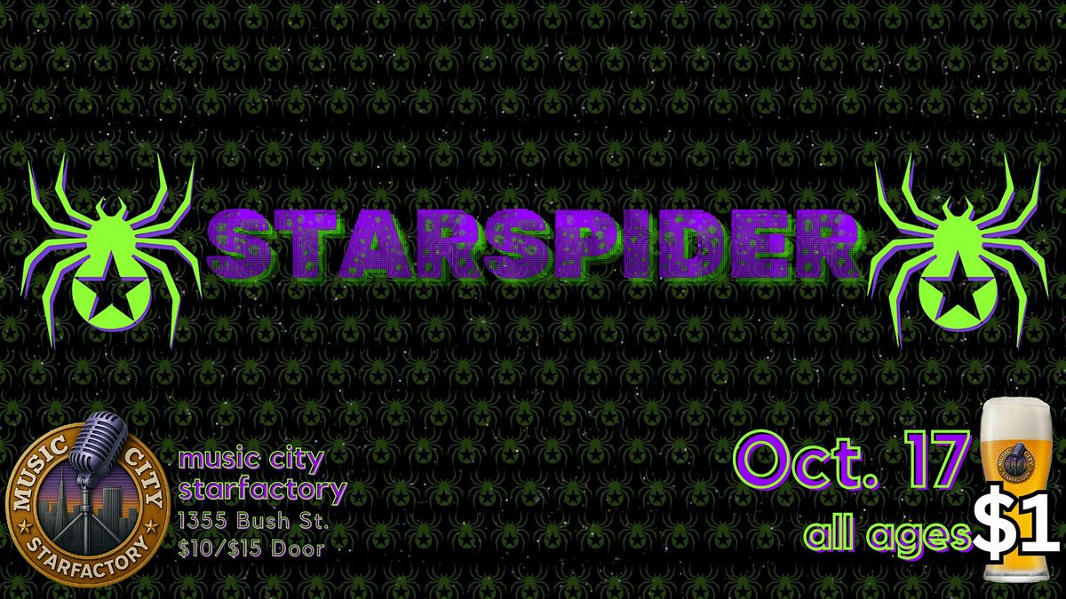 Starspider - Live at Music City Starfactory | Singer Songwriter Festival
