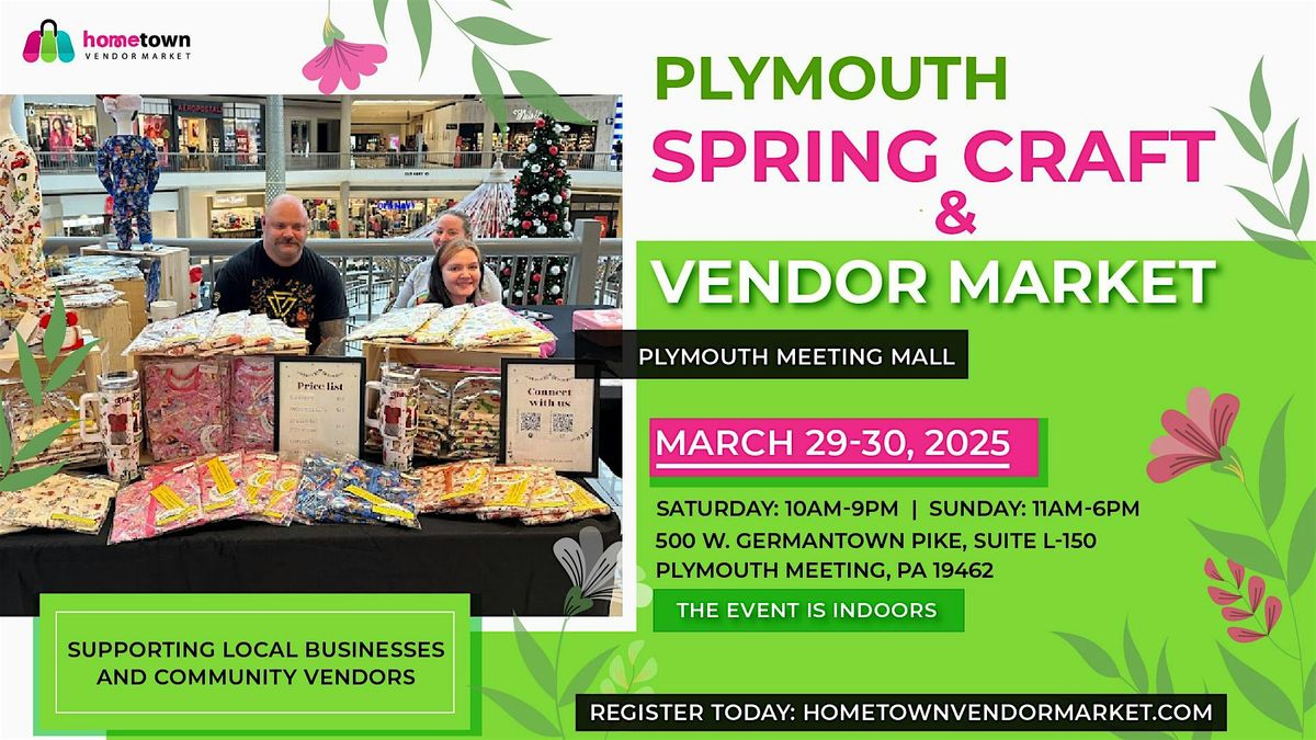 Plymouth Spring Craft and Vendor Market