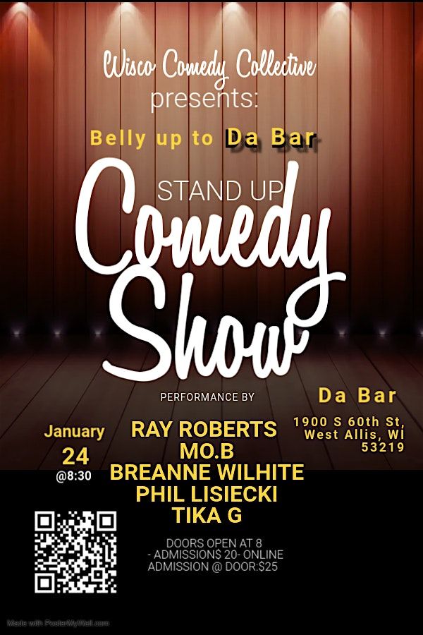 Belly Up To Da Bar Comedy Show 1.24.25