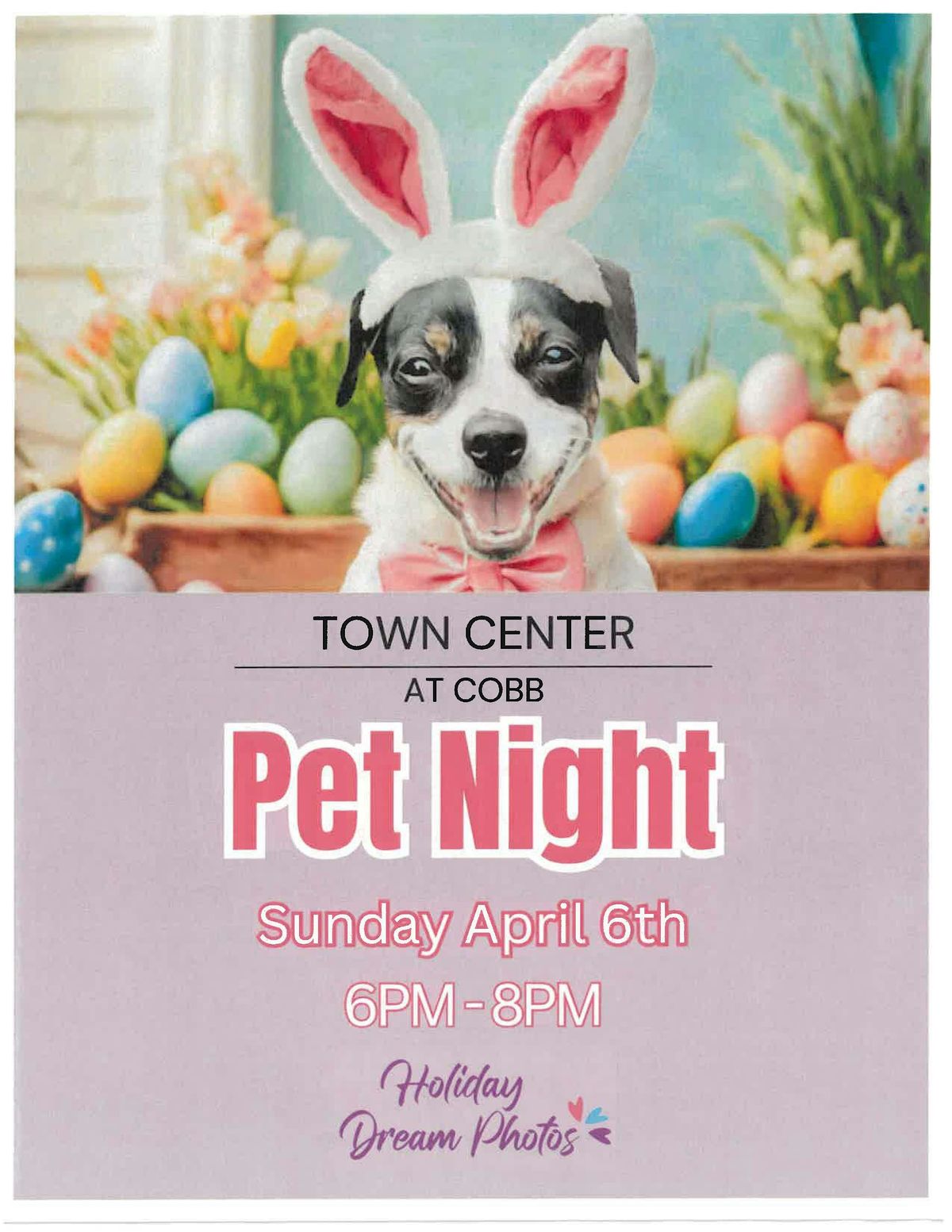 Pet Night with the Easter Bunny