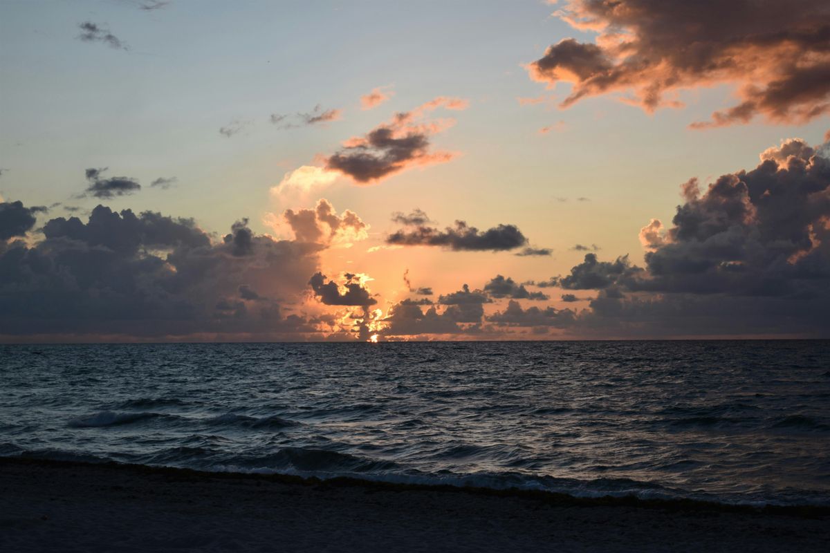 Sunrise Yoga Class in Miami Beach