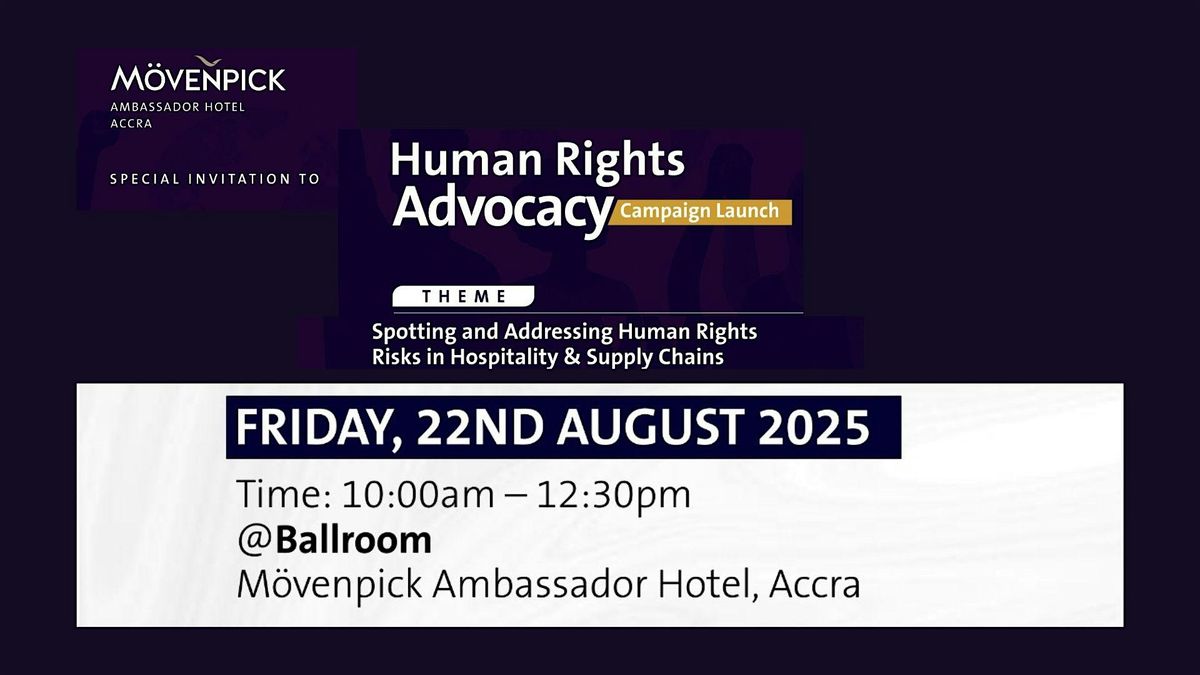 Human Rights Advocacy Campaign Launch