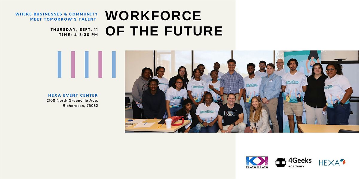 Employers & Community: Connect with the Workforce of the Future