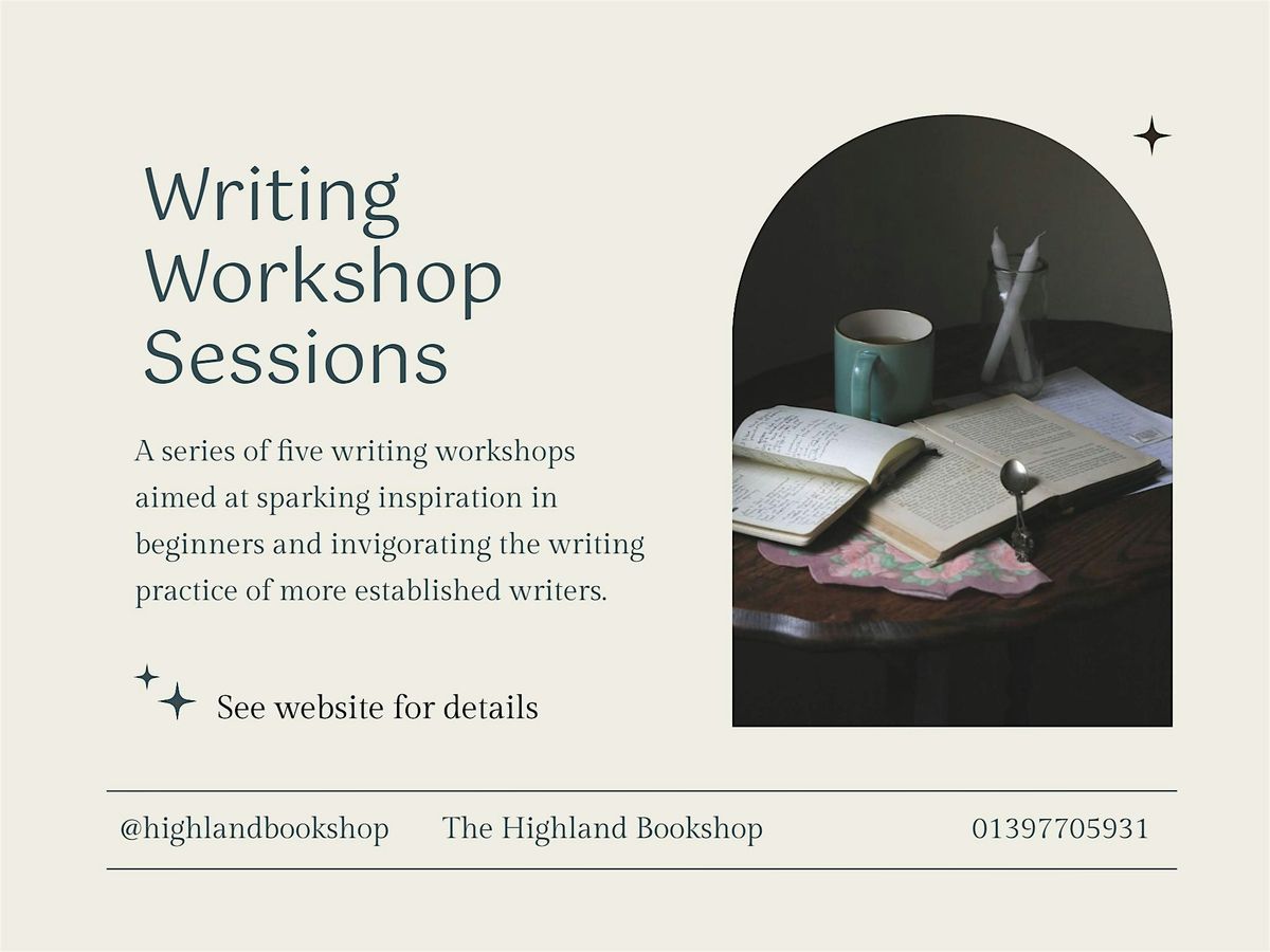 Writing Workshops - Session 5 \u2018Keeping on writing in the dark!\u2019