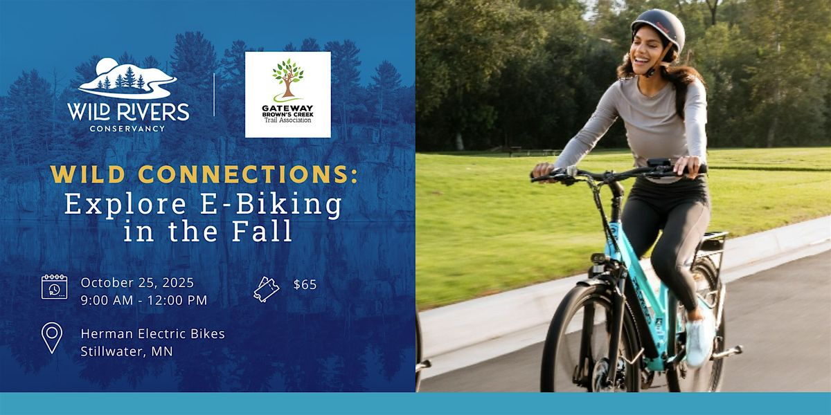 Wild Connections: Explore E-Biking in the Fall