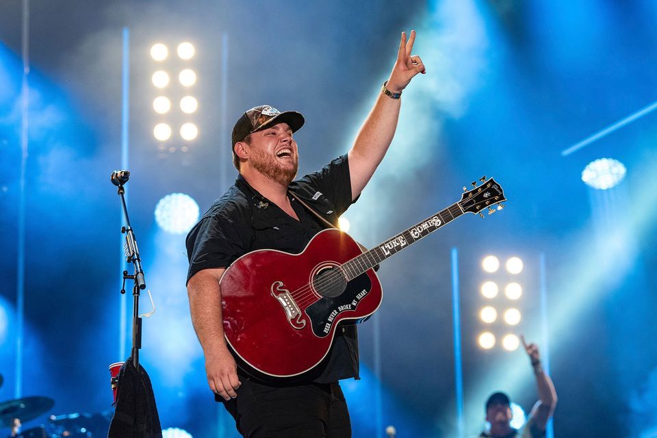 Luke Combs, Riley Green & Chayce Beckham at Canadian Tire Centre