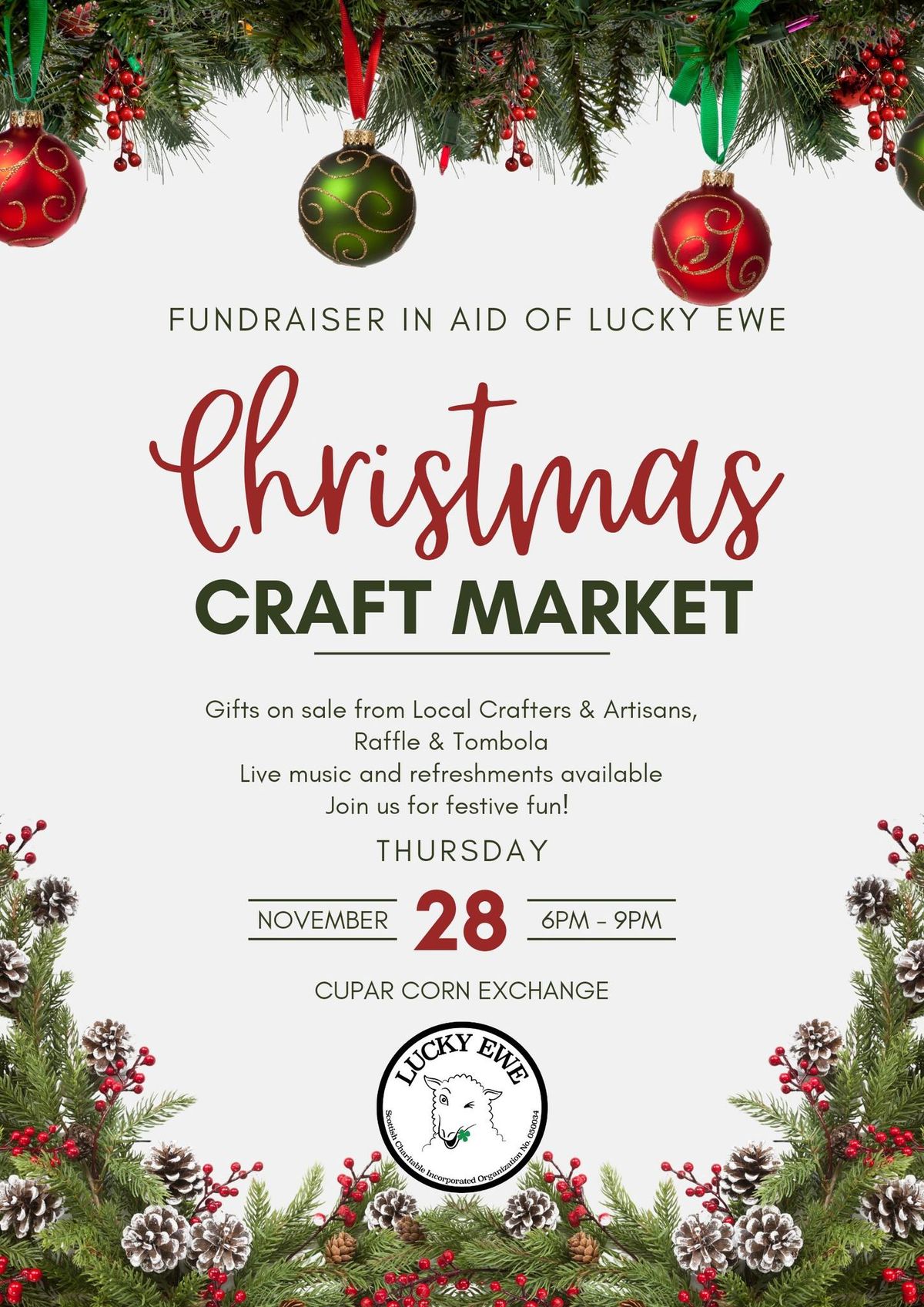 Lucky Ewe Fundraiser Craft Fair