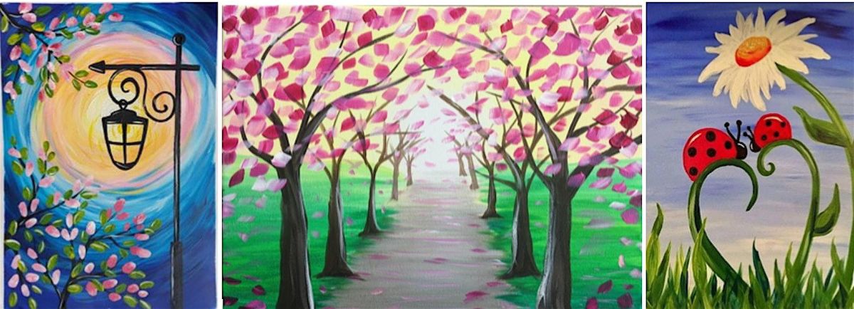 Paint & Sip: Create your own Masterpiece (Spring Theme)