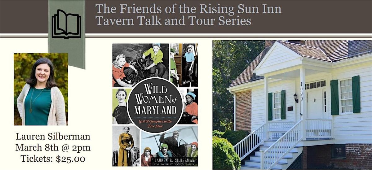 Tavern Talk & Tour w\/Author, Lauren Silberman