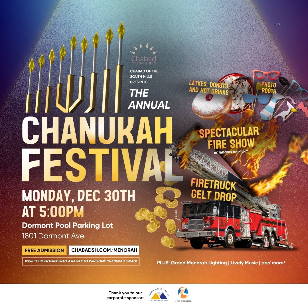 Chanukah Celebration with Fire Show