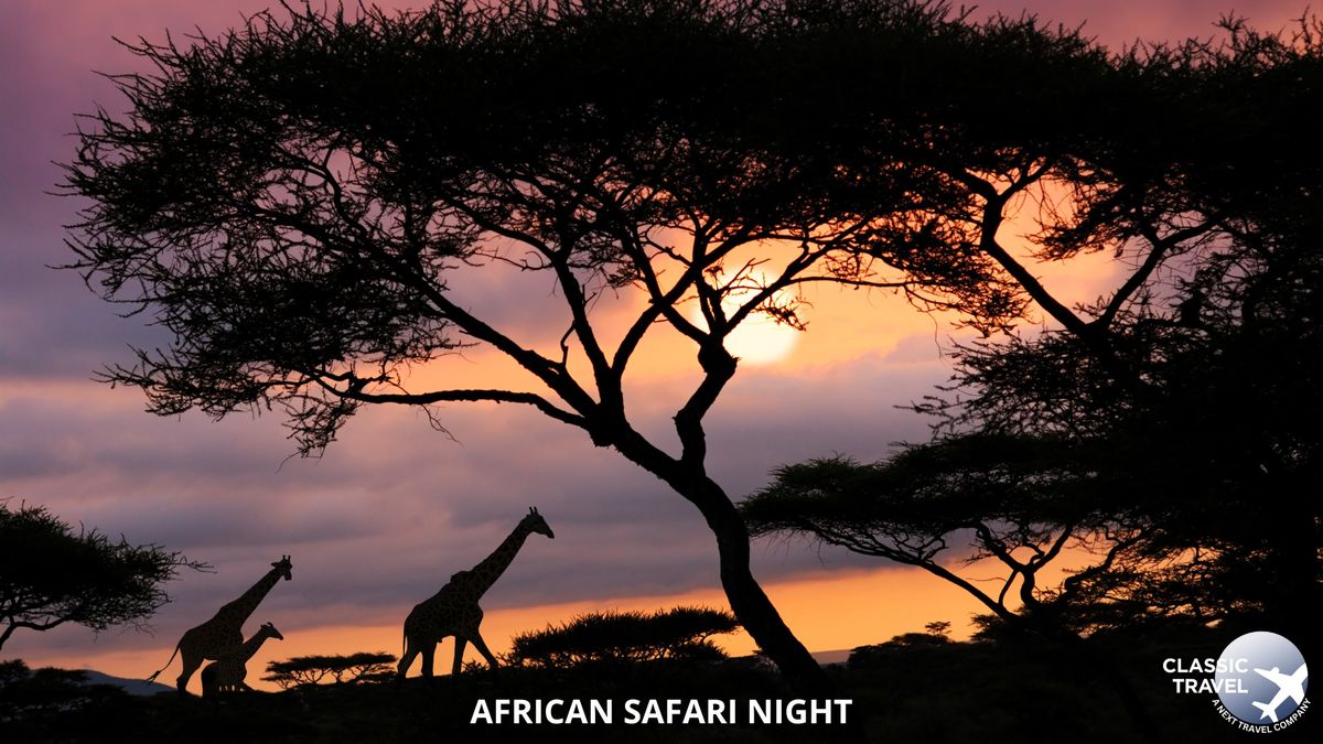 Classic Travel's African Safari Night