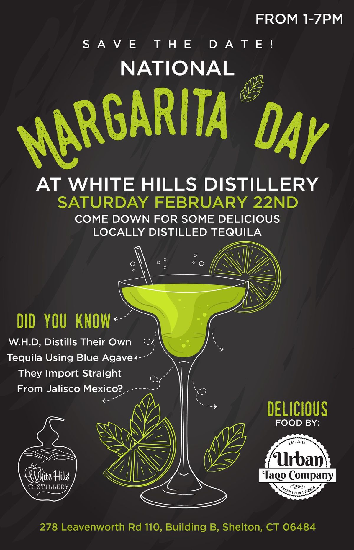 National Margarita Day at White Hills Distillery