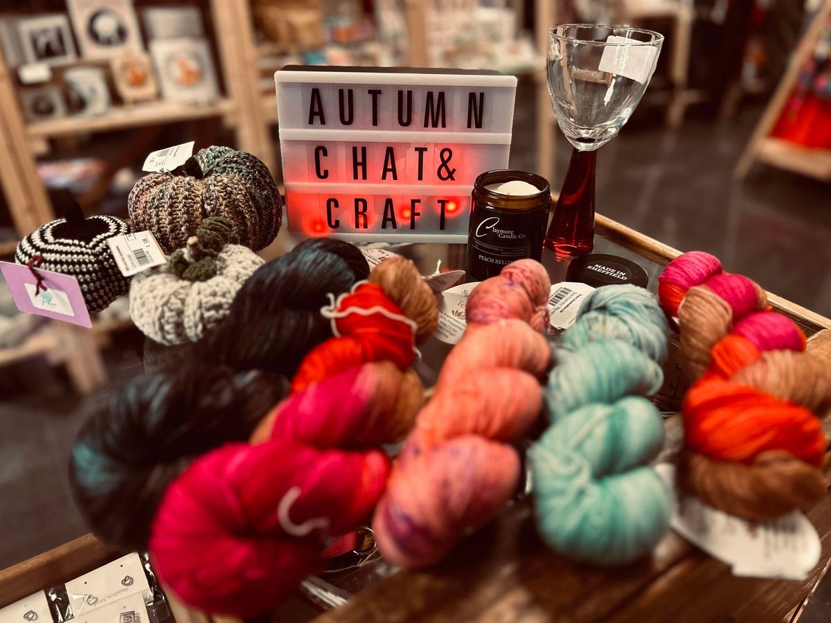 Autumn Chat & Craft