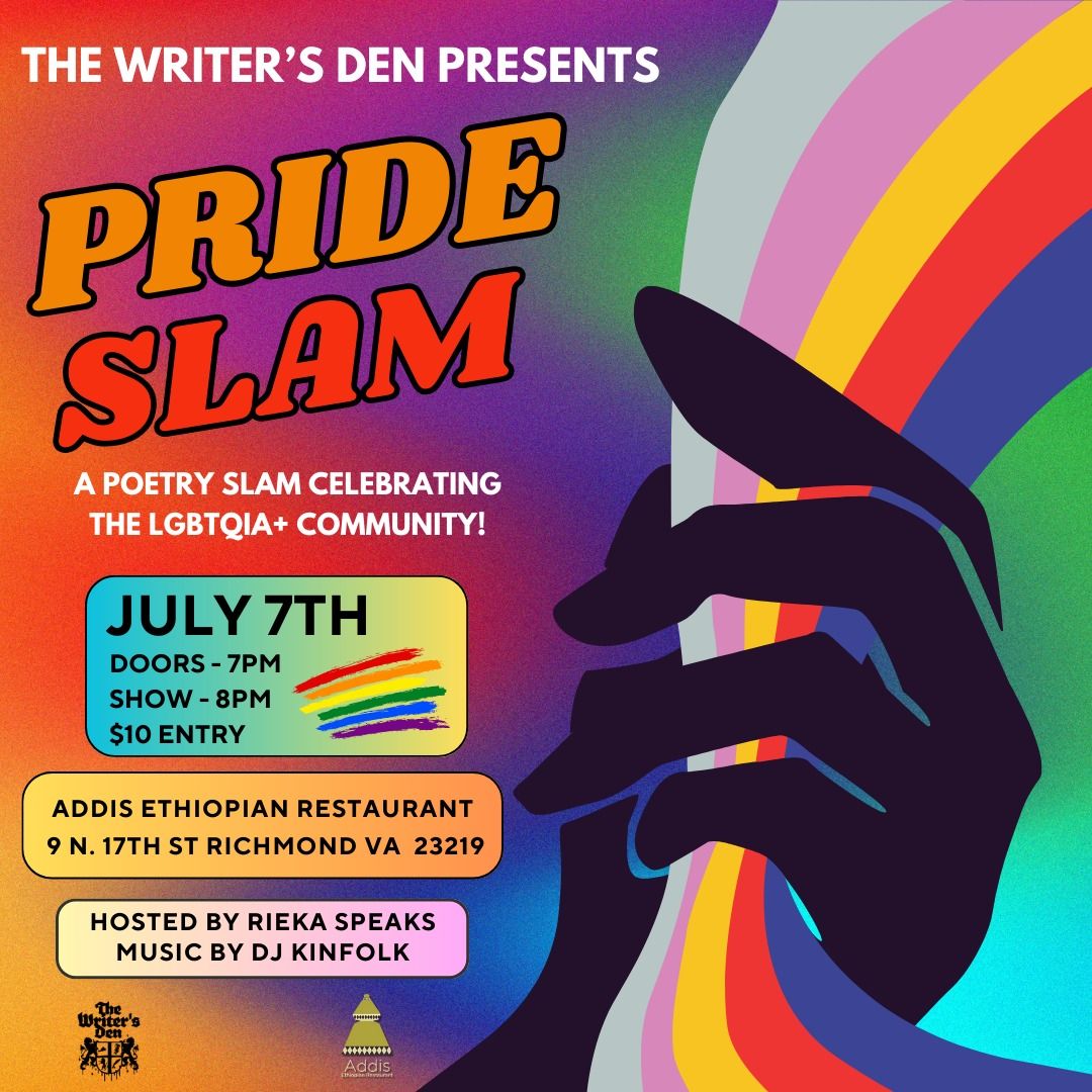 The Writer's Den Pride Slam!
