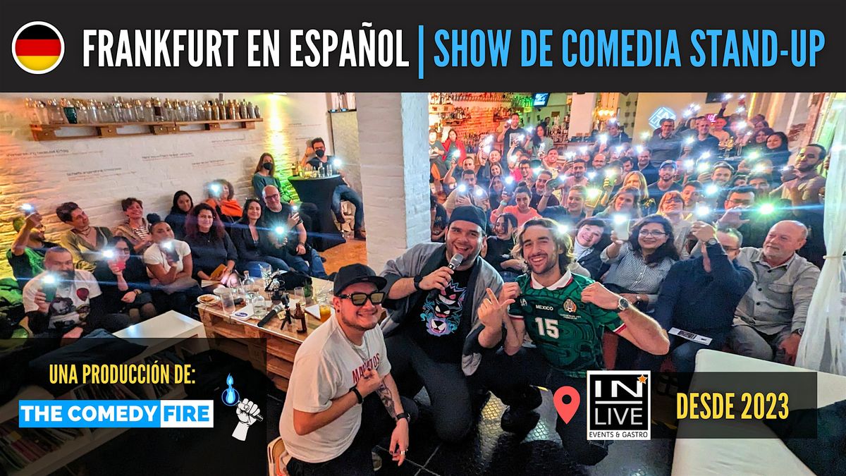 Frankfurt en espa\u00f1ol #12 - Showcase de comedia stand-up | Desde 2023