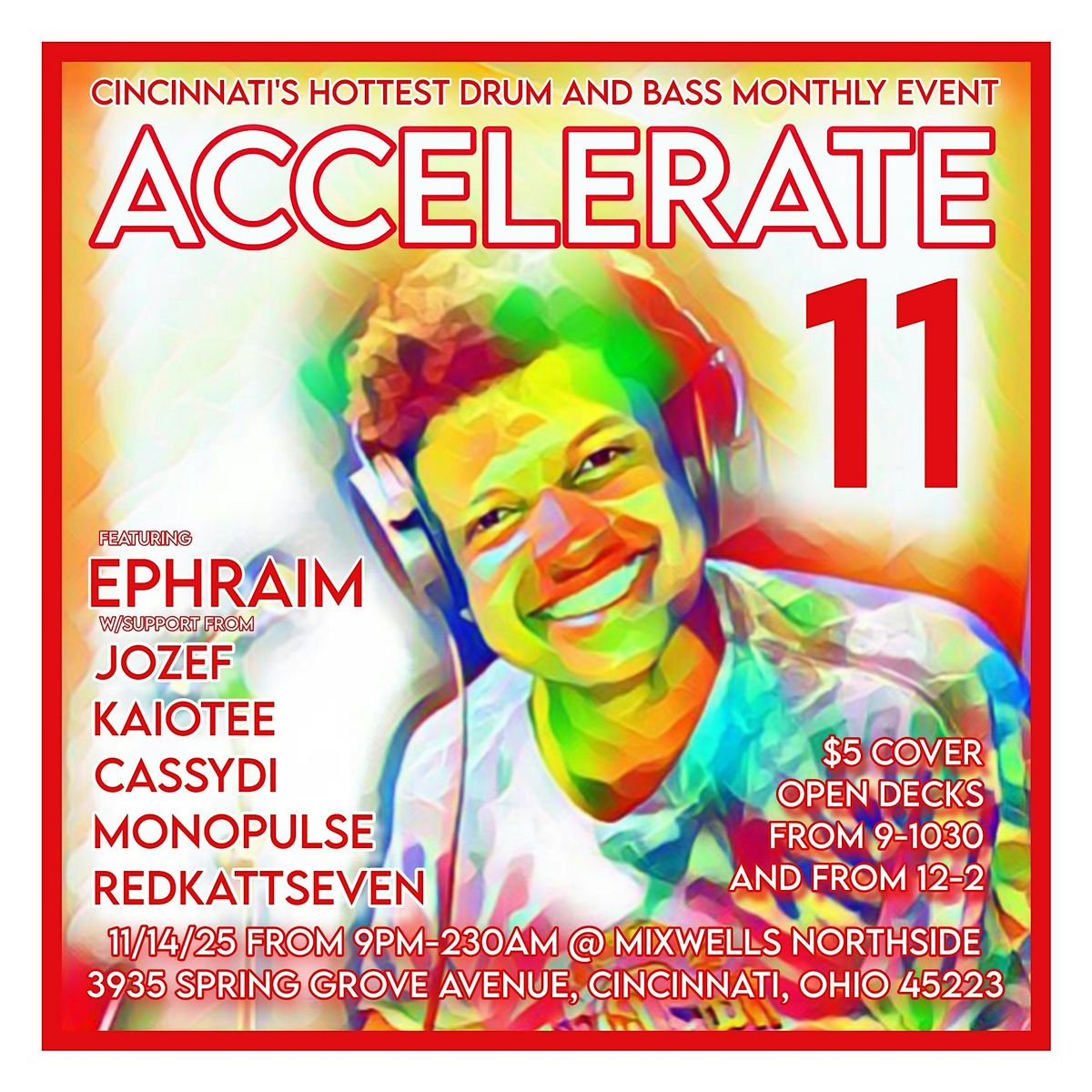 Accelerate 11 featuring Ephraim