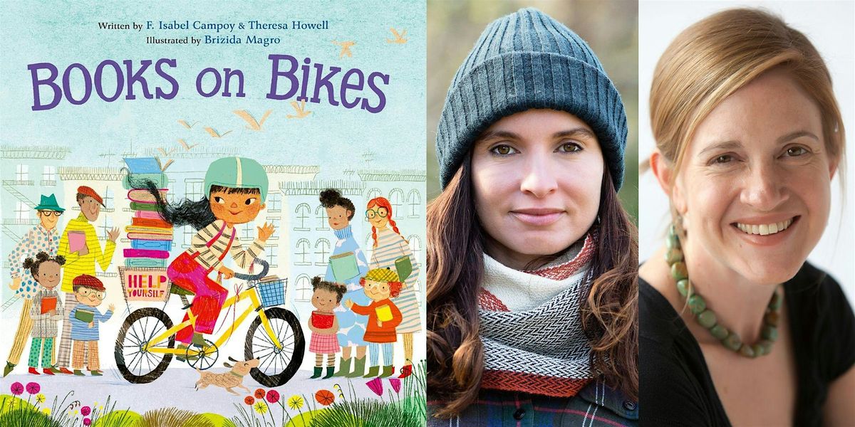 Brizida Magro & Theresa Howell -- "Books on Bikes"