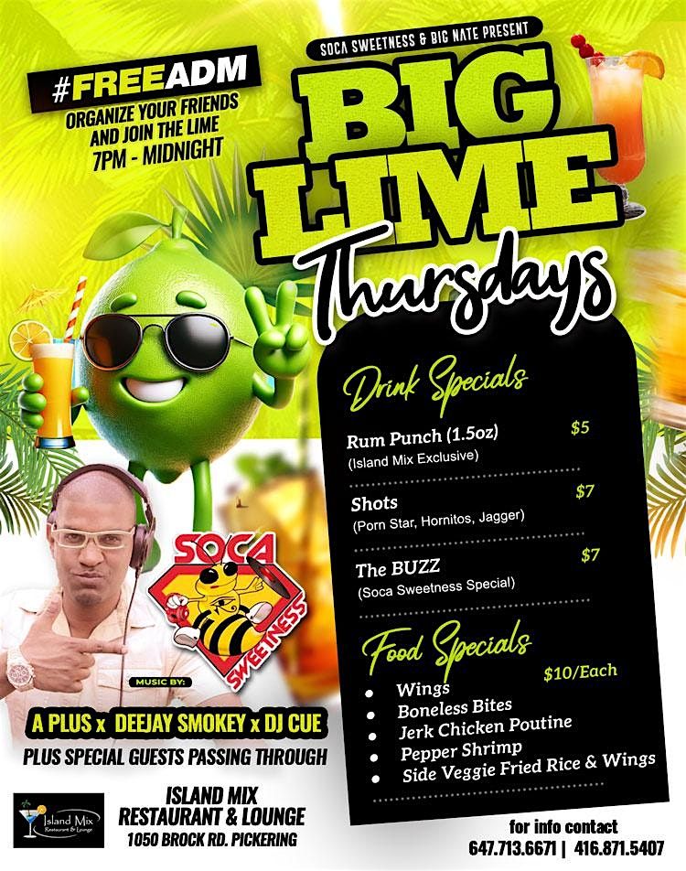 Big Lime Thursdays