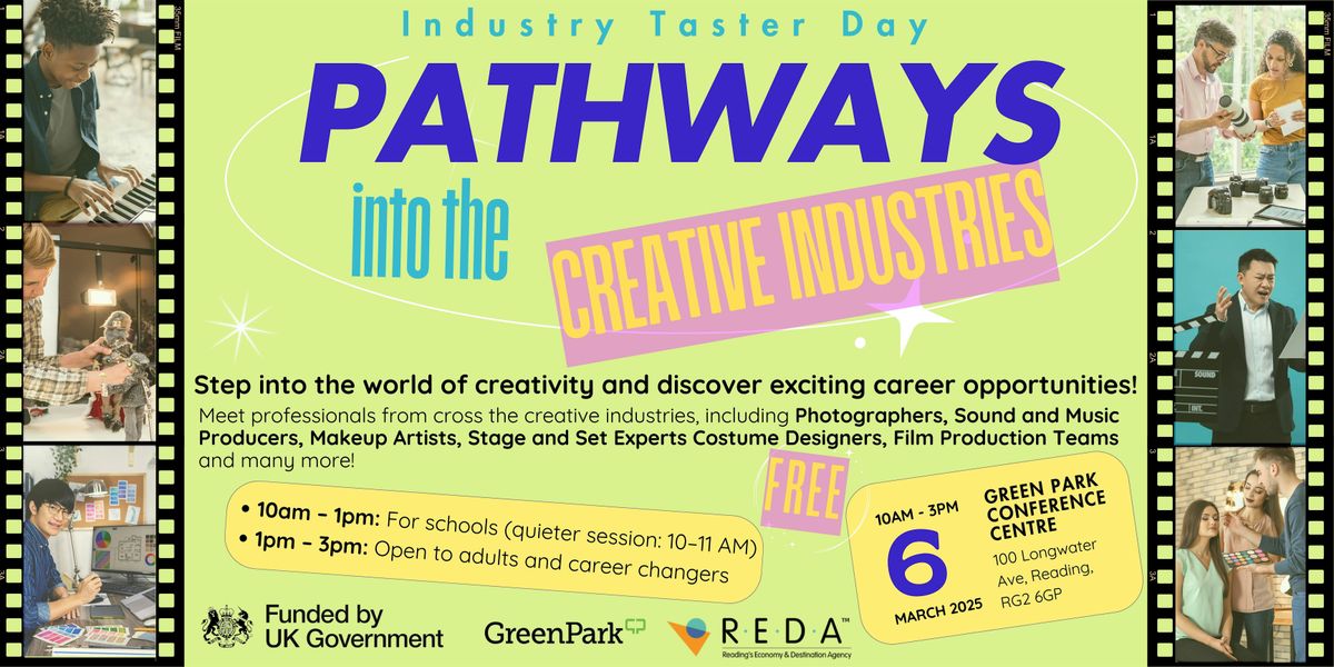 Industry Taster Day: Pathways into the Creative Industries